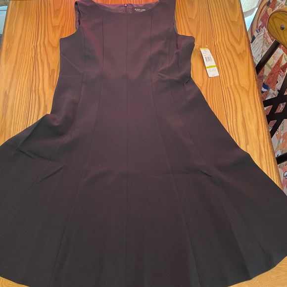 Black Label by Evan-Picone Sleeveless Fit & Flare Dress- Size 14 - Picture 9 of 10